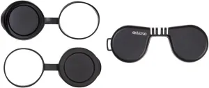 Opticron Rubber Objective Lens Covers 50mm OG S Pair fits Models with Outer Diameter 56~58mm and Opticron 31020 43mm BGA Binocular Rainguard Black
