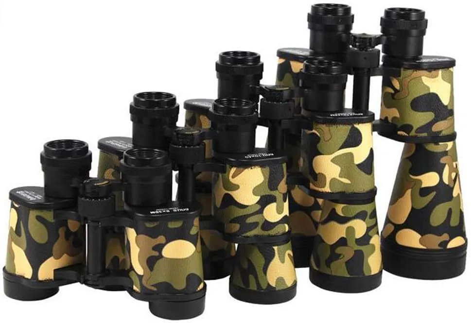 Outdoor Binoculars HD Low Light NightTelescope for Bird Watching Travel Stargazing Hunting Concerts Sports
