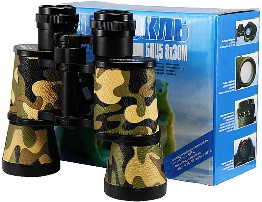 Outdoor Binoculars HD Low Light NightTelescope for Bird Watching Travel Stargazing Hunting Concerts Sports