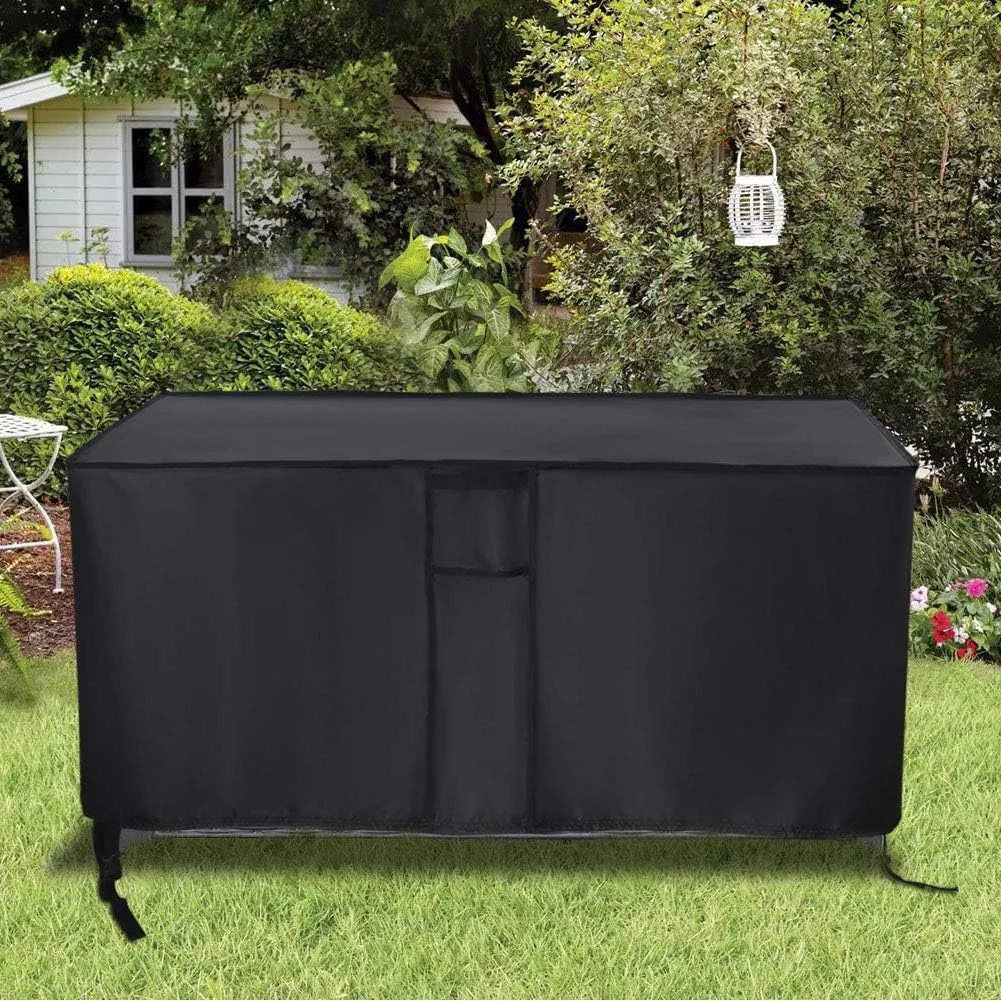 Outdoor Deck Storage Box Cover for 80 Gallon Deck Boxes,Waterproof Patio Storage Box Cover - 40 X 25 X 26 Inch