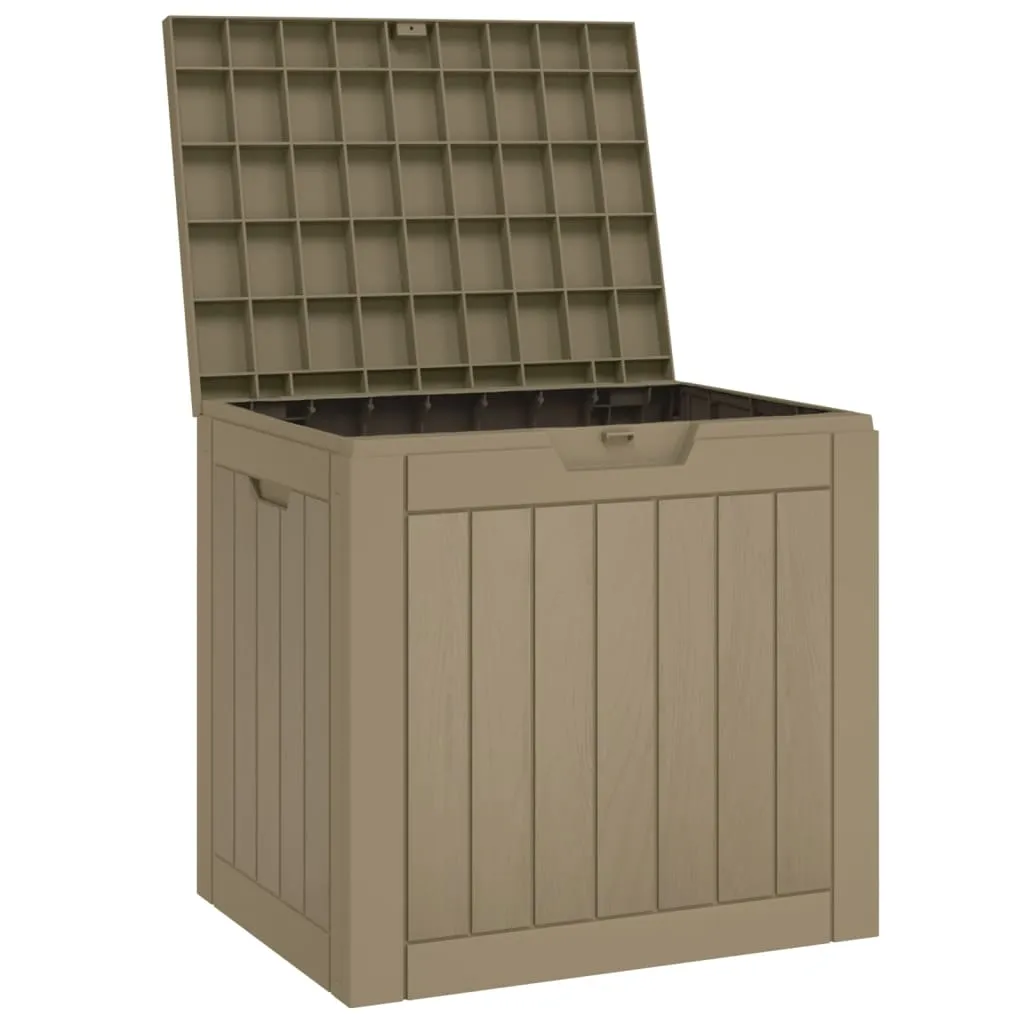 Outdoor Storage Box Patio Furniture Garden Storage Chest Polypropylene