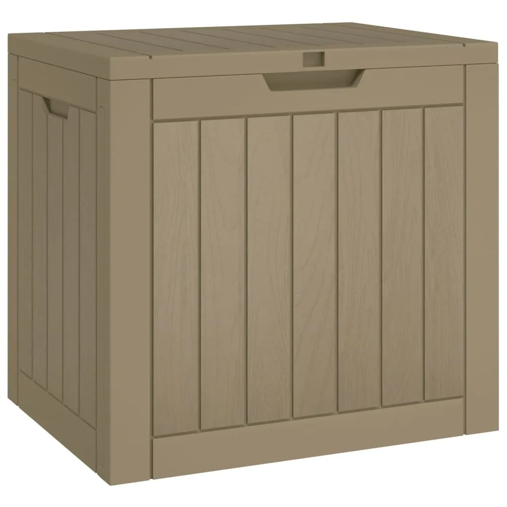 Outdoor Storage Box Patio Furniture Garden Storage Chest Polypropylene