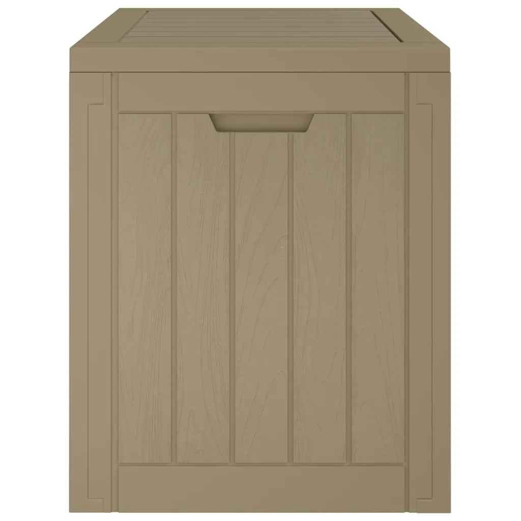 Outdoor Storage Box Patio Furniture Garden Storage Chest Polypropylene