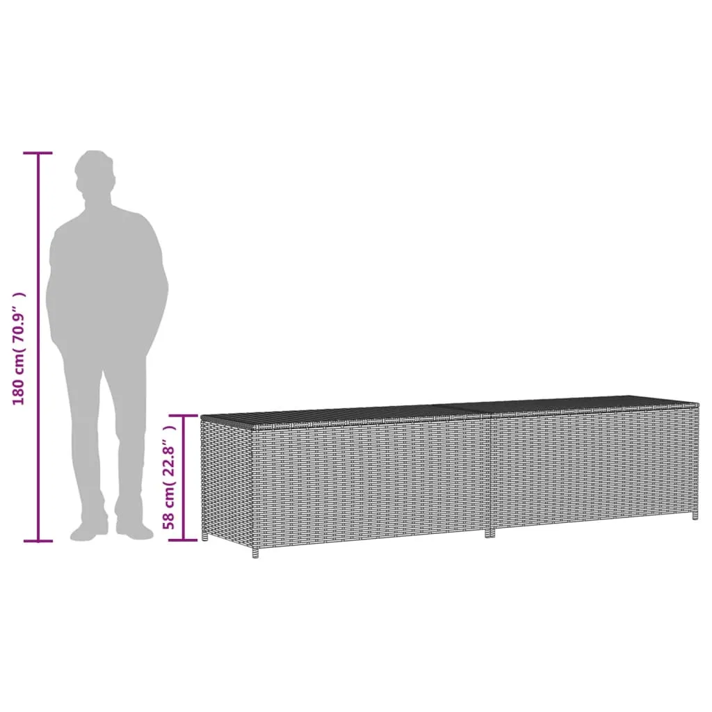 Outdoor Storage Deck Box Chest Cabinet for Patio Cushions Garden Tools
