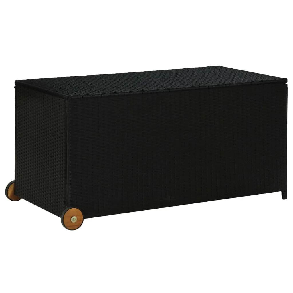 Outdoor Storage Garden Patio Deck Cushion Box Chest Cabinet PE Rattan