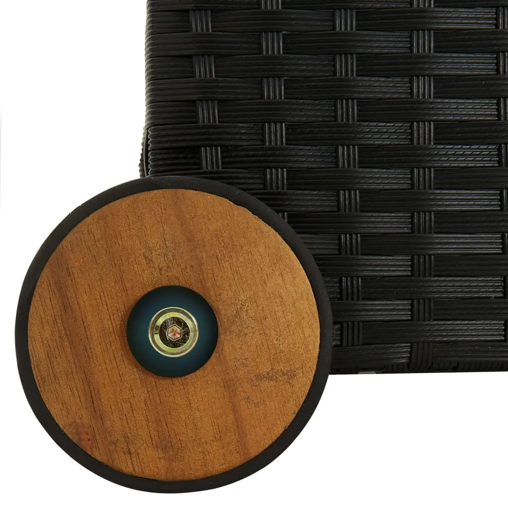Outdoor Storage Garden Patio Deck Cushion Box Chest Cabinet PE Rattan