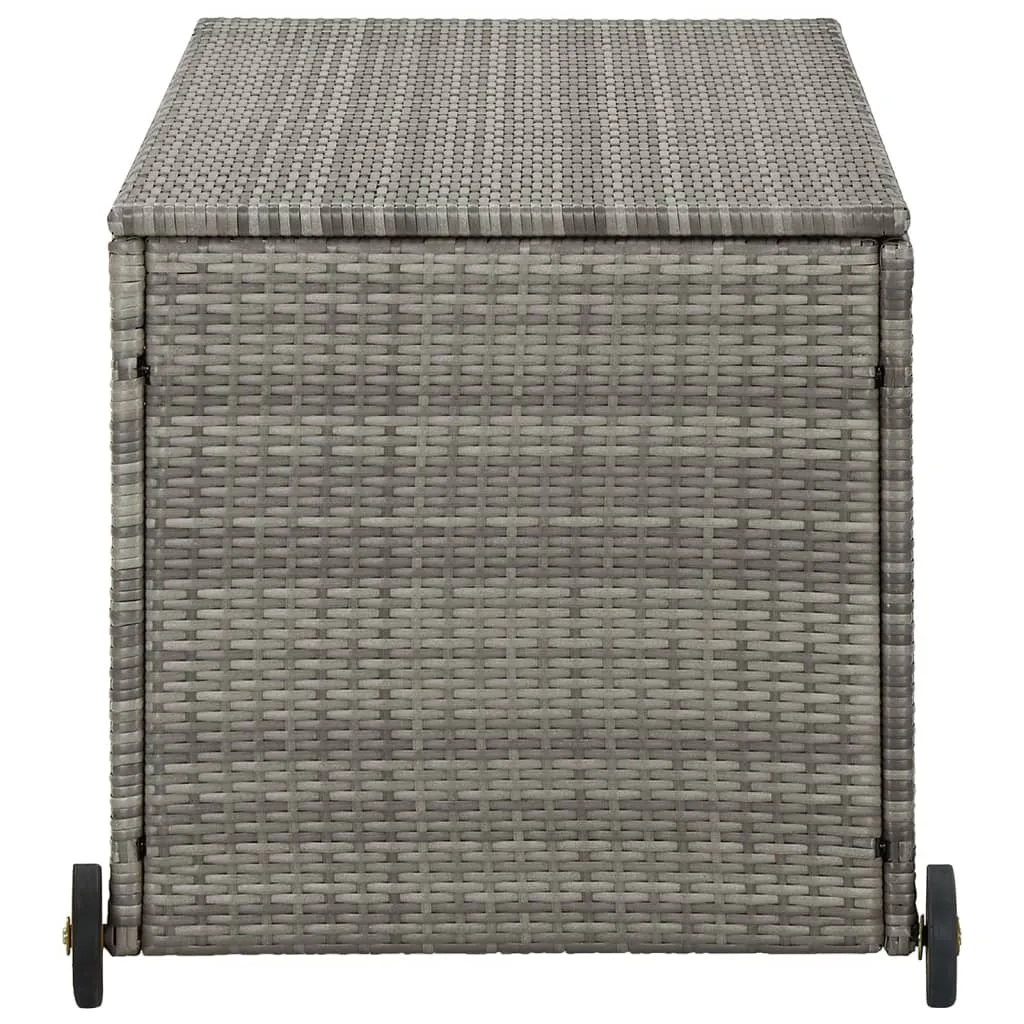 Outdoor Storage Garden Patio Deck Cushion Box Chest Cabinet PE Rattan