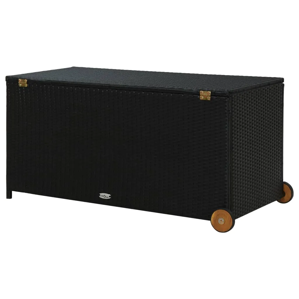 Outdoor Storage Garden Patio Deck Cushion Box Chest Cabinet PE Rattan