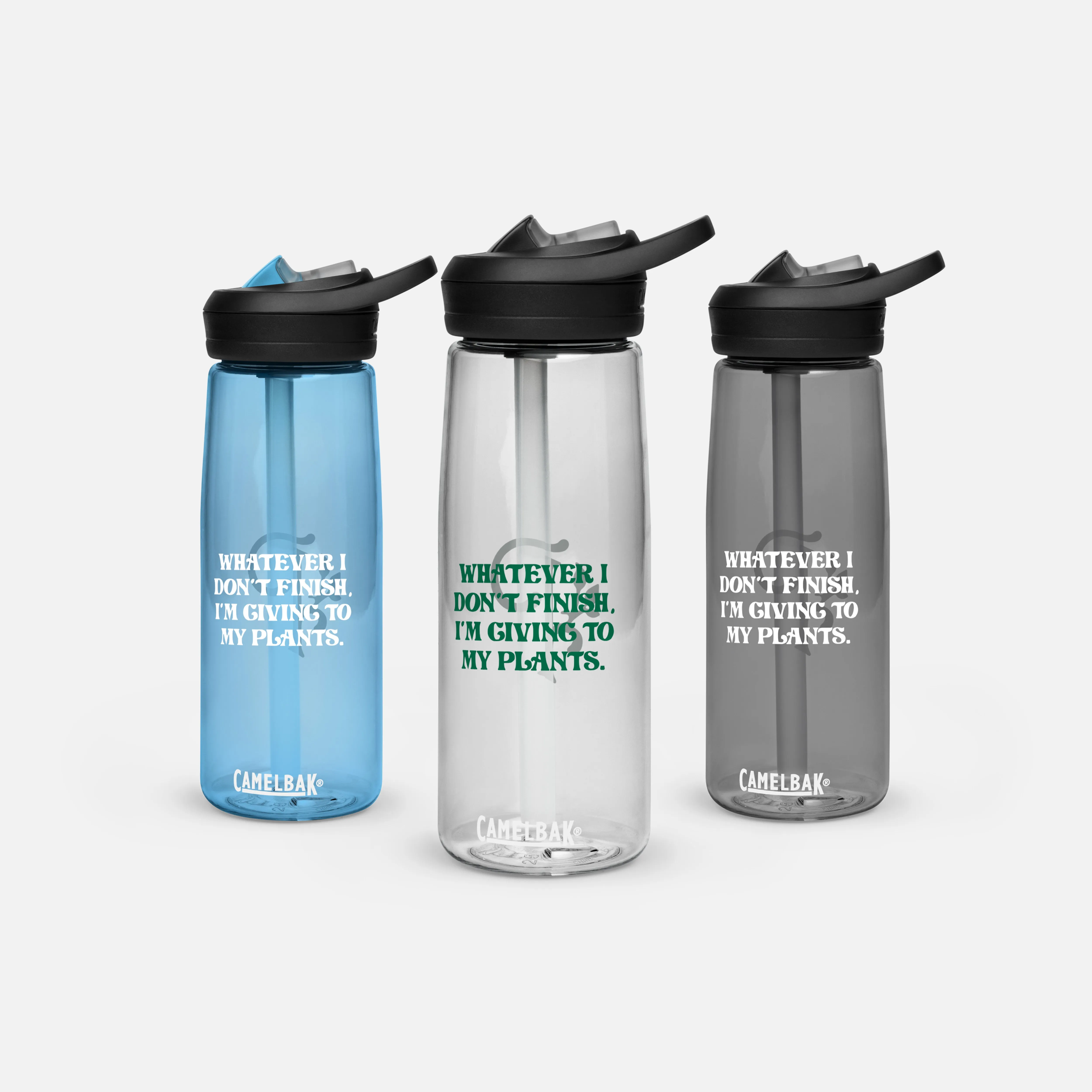 P Logo Human Watering Bottle