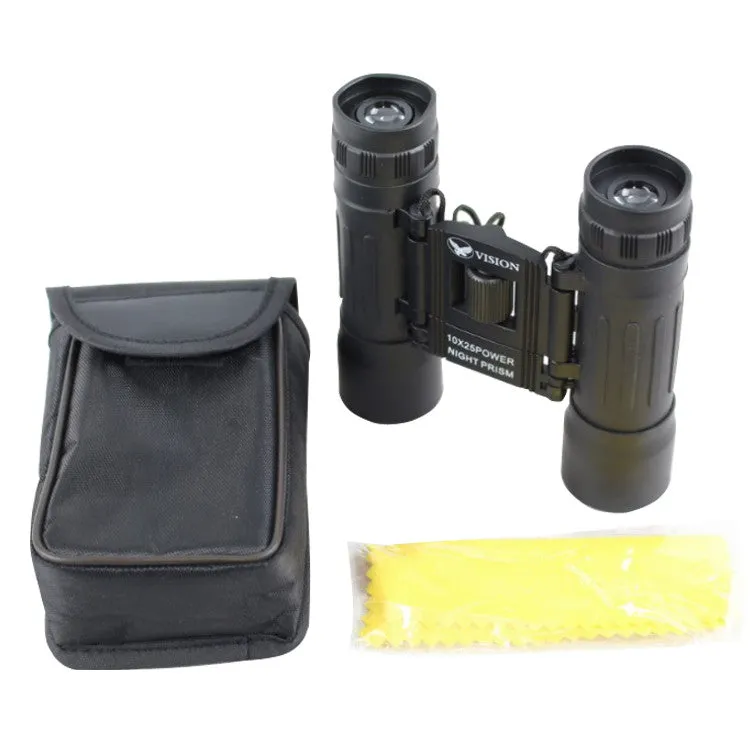 Perrini 10x25 Ruby Lens Sharp View, Quick Focus, Super Clear,  Binoculars
