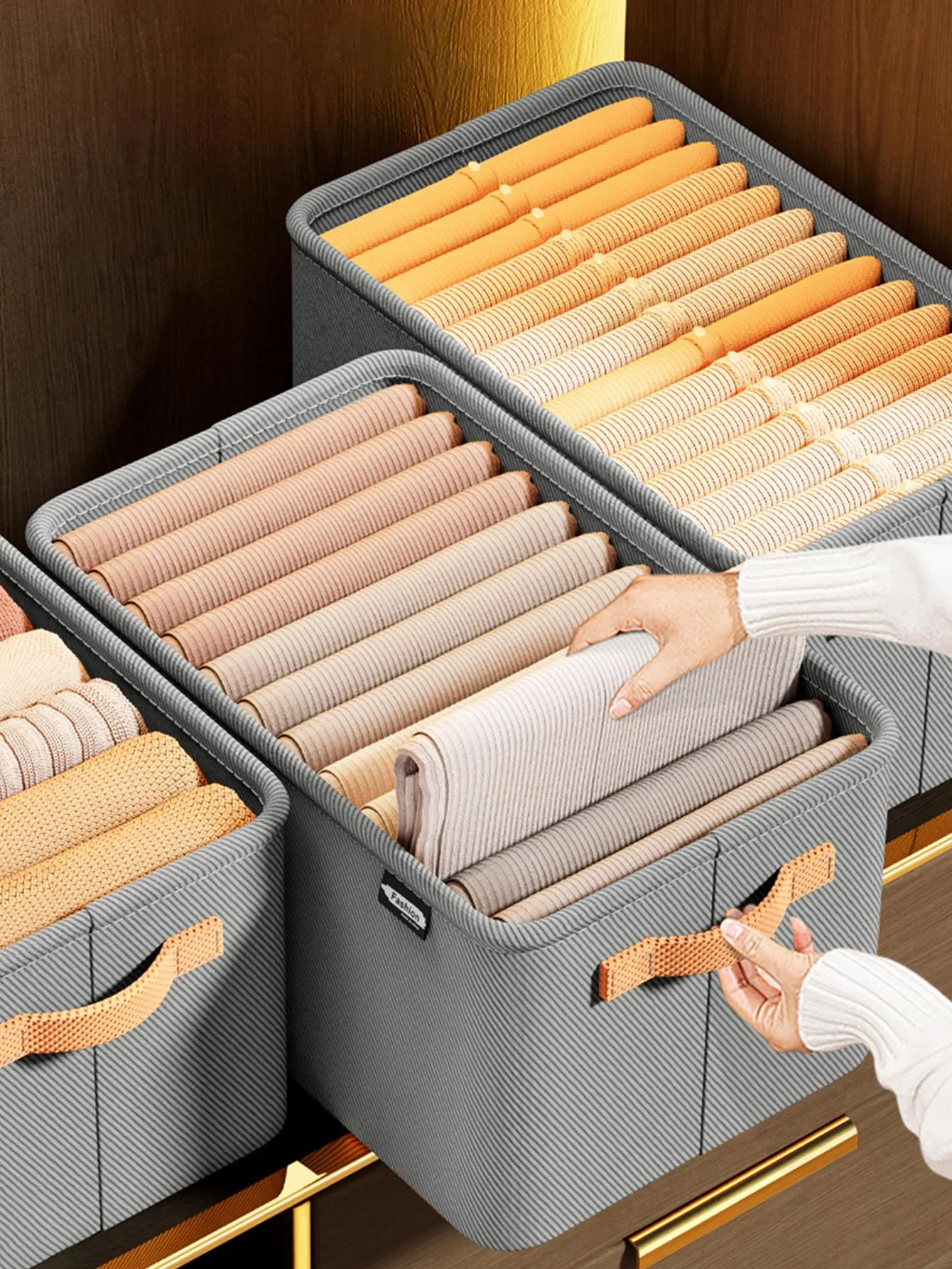 Plain Clothes Storage Box