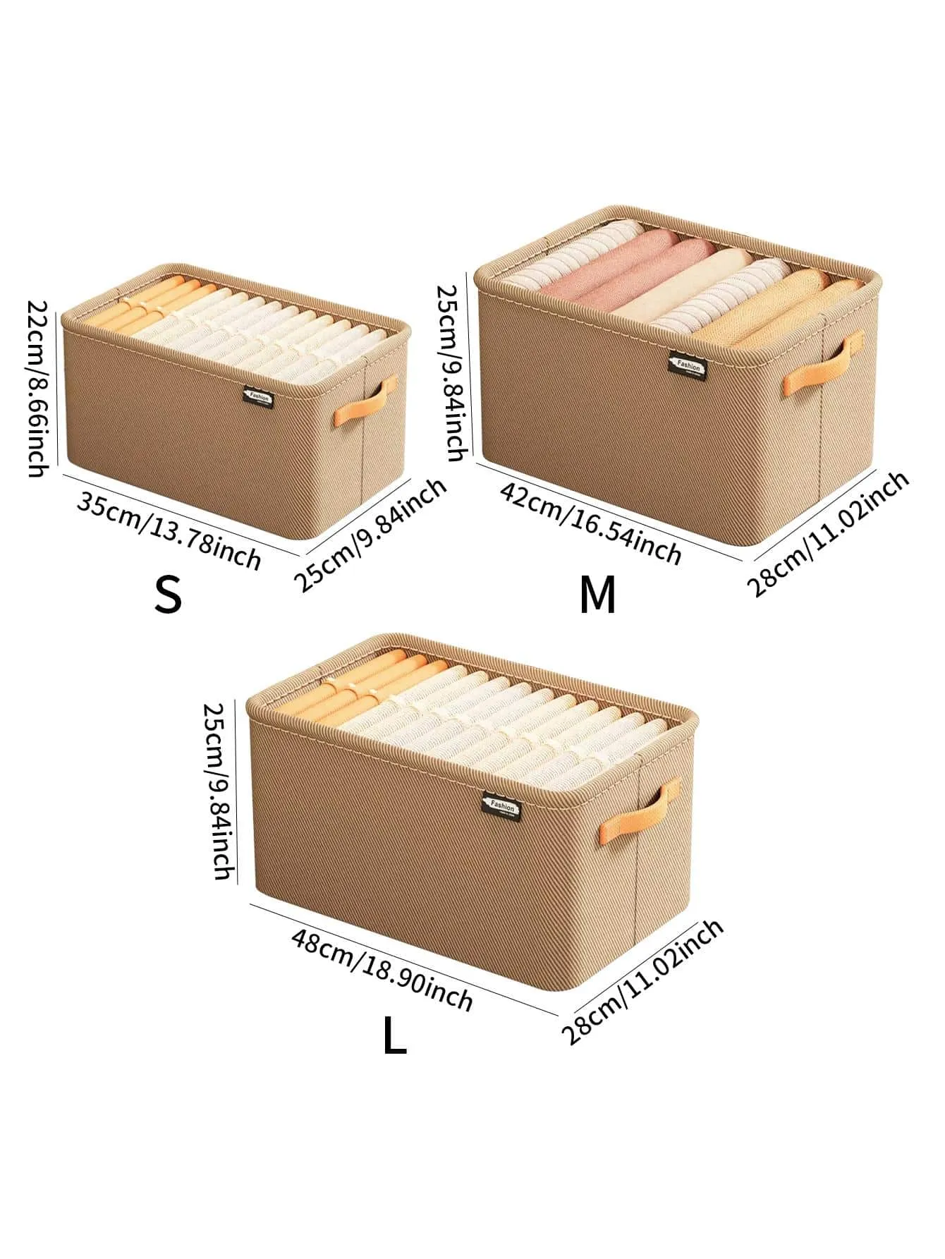 Plain Clothes Storage Box