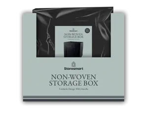 Plain Foldable Non-Woven Storage Box