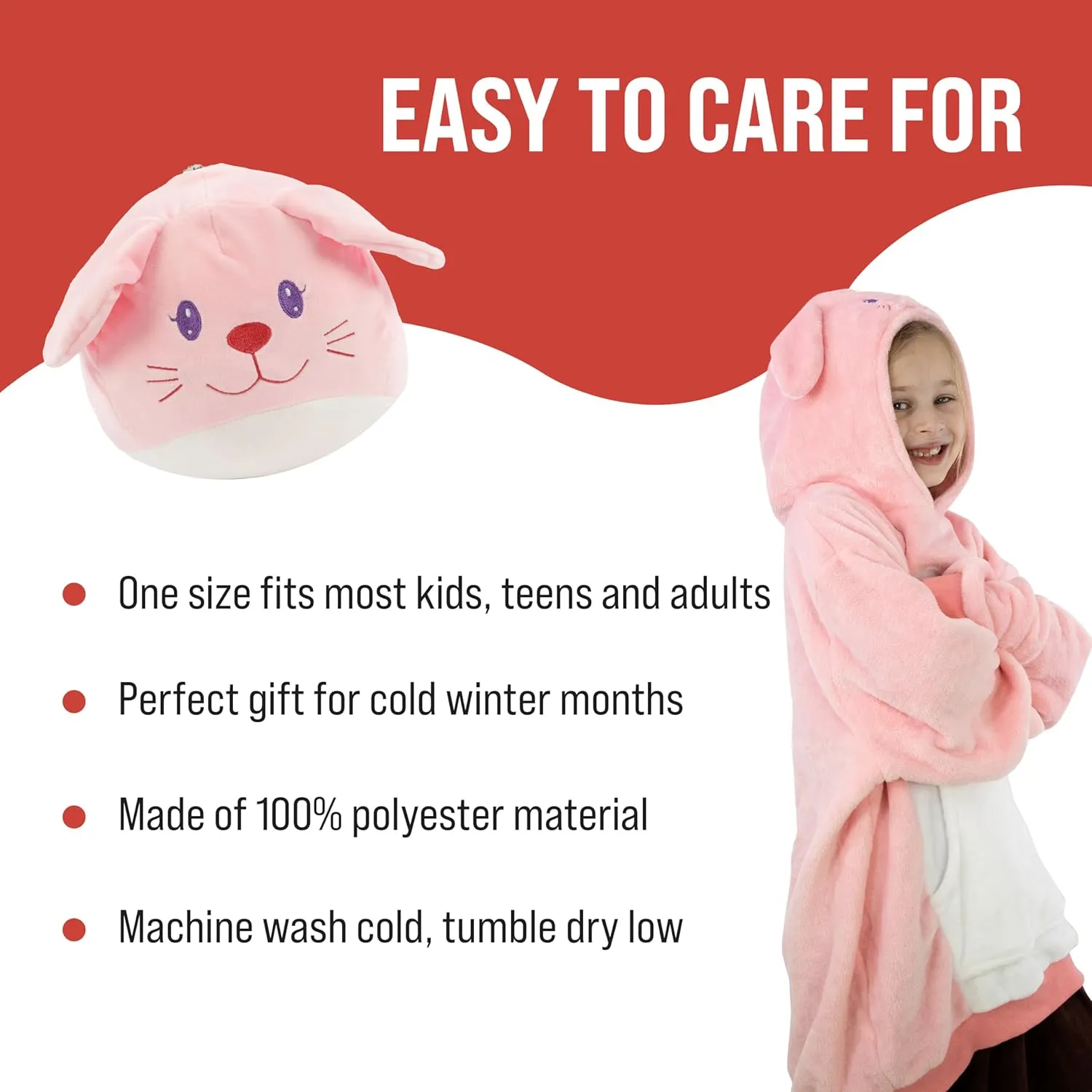 Plushible Wearable Blanket Hoodie - Cozy Blanket Hoodie Snuggies for Adults with Front Pocket, Ideal Presents for Birthdays