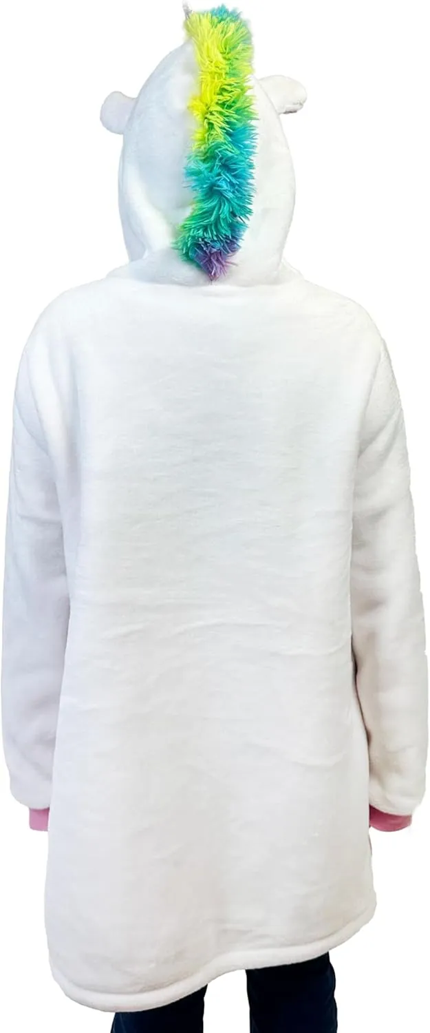 Plushible Wearable Blanket Hoodie - Cozy Blanket Hoodie Snuggies for Adults with Front Pocket, Ideal Presents for Birthdays
