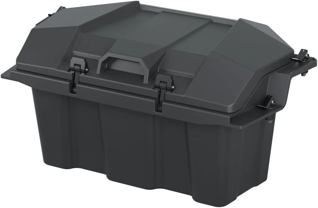 Polaris RZR Cargo Box 73 Quart for Specific Turbo R & R 4, Pro XP & XP 4 Models, Lock & Ride Technology, Waterproof Polypropylene, Easy Install, Storage Ideas for Food, Gear, Tools, Clothing - 2883751