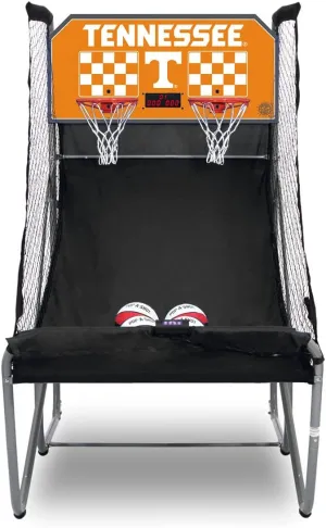 Pop-A-Shot - Home Dual Shot with Tennessee Volunteers NCAA Graphics l Sensor Scoring l 16 Game Modes l 7 Balls l Foldable Storage l for All NCAA Fans