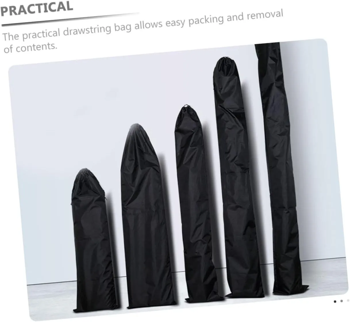 POPETPOP 4 Pcs Mat Storage Bag Nylon Blanket to Sleep