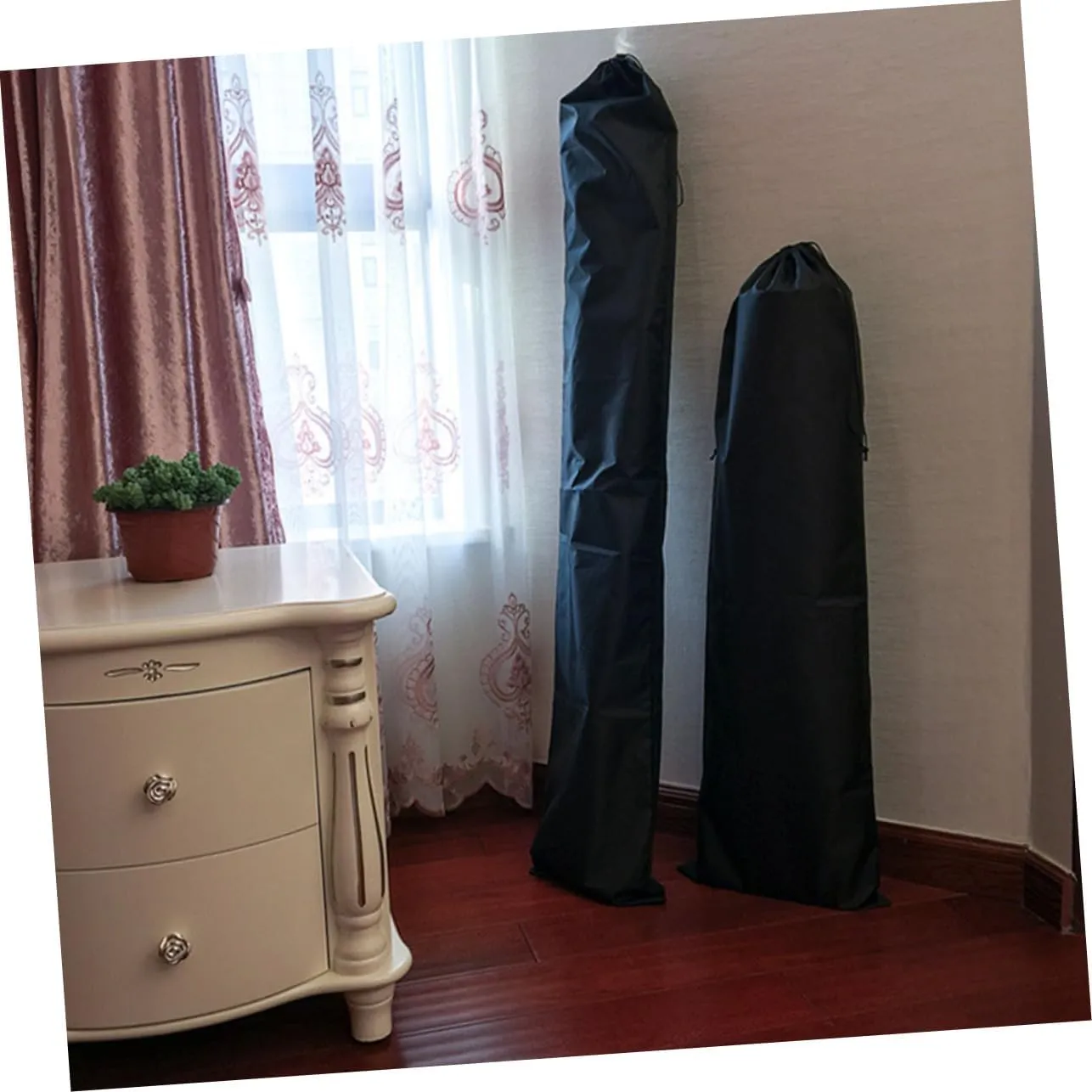 POPETPOP 4 Pcs Mat Storage Bag Nylon Blanket to Sleep