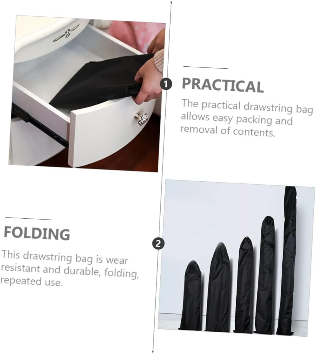 POPETPOP 4 Pcs Mat Storage Bag Nylon Blanket to Sleep
