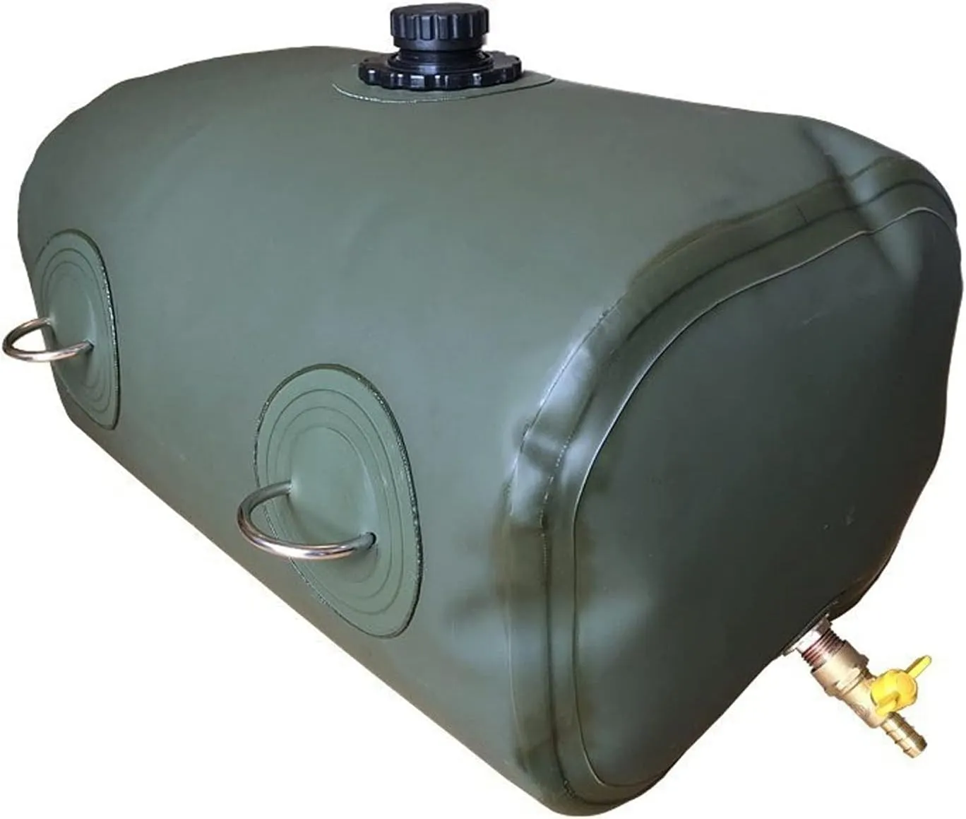 Portable Fuel Tank 40L/10.5 Gallon Foldable Spare Petrol Oil Bladder Petrol Diesel Oil Fuel Water Container Bag Off Road Car Gasoline Container Oil Storage Fuel Tank Gasoline Tank