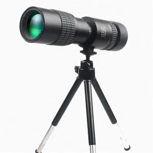 Portable Powerful Binoculars Zoom HD 10-300X, Glasses, Professional Long Range Monocular Telescope 2024
