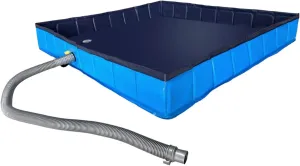 Portable Shower Pan, Foldable Shower Base Floor Outdoor Shower Enclosure Base Shower Stall Base for Indoor and Outdoor
