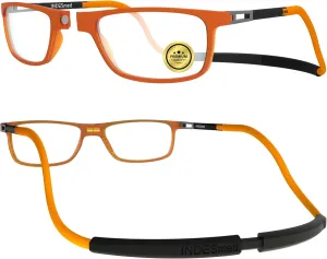 Premium Magnetic Reading Glasses for Presbyopia | 7-Point Adjustable Fit, Blue Light Filter, (1 unit)