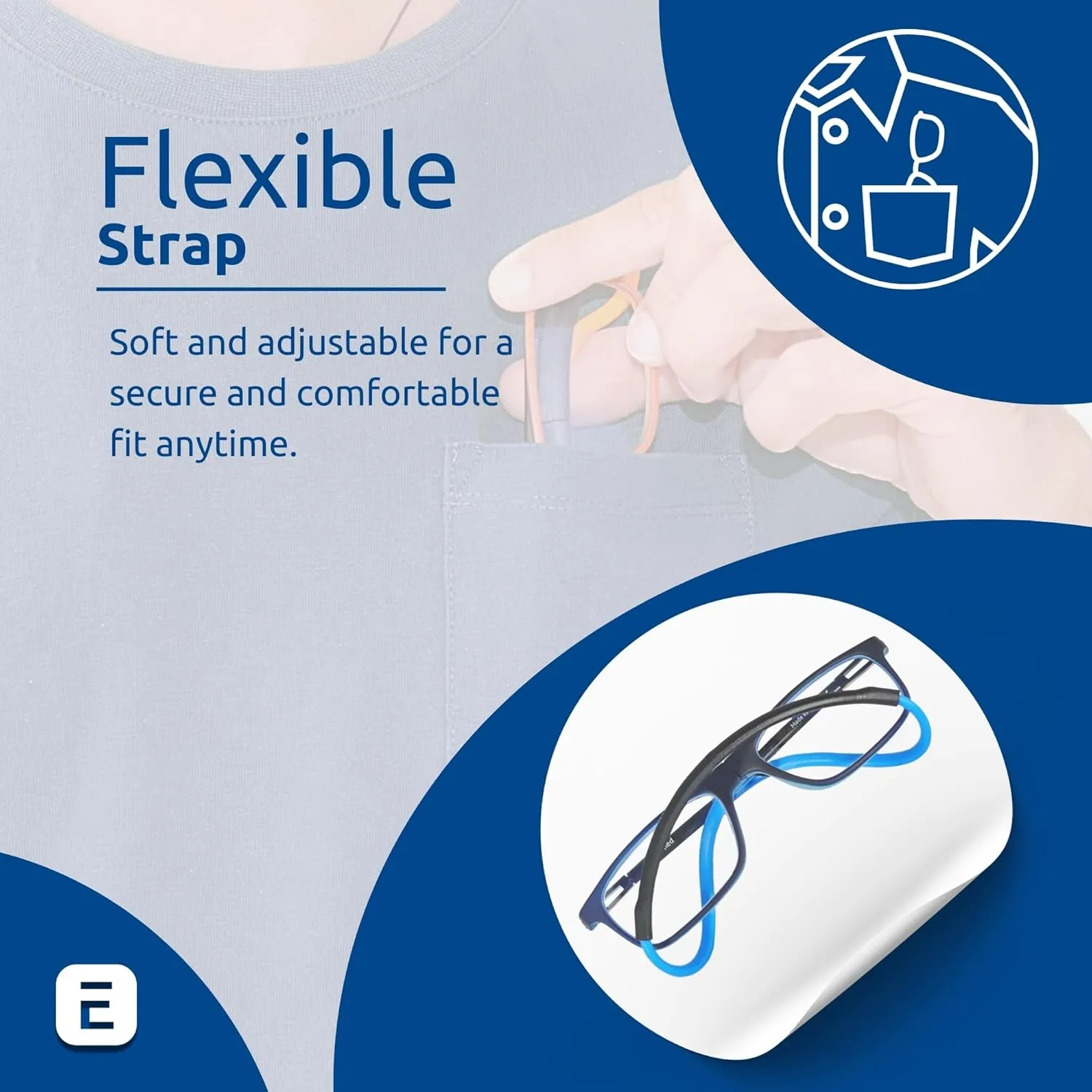Premium Magnetic Reading Glasses for Presbyopia | 7-Point Adjustable Fit, Blue Light Filter, (1 unit)
