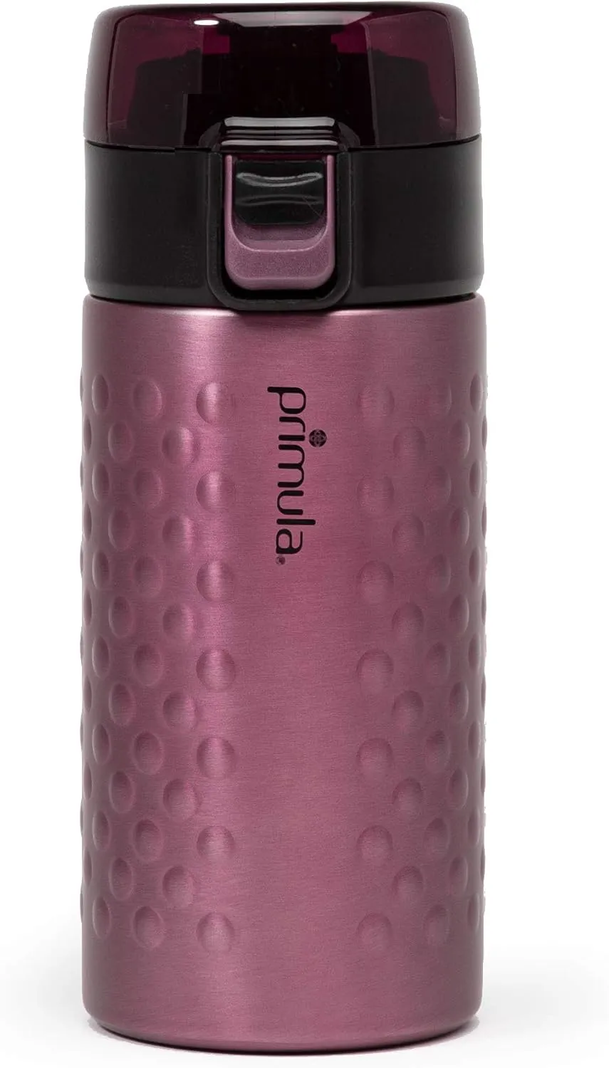 Primula Hamilton Water Bottle Single Serve Double Wall, 12 oz, Purple