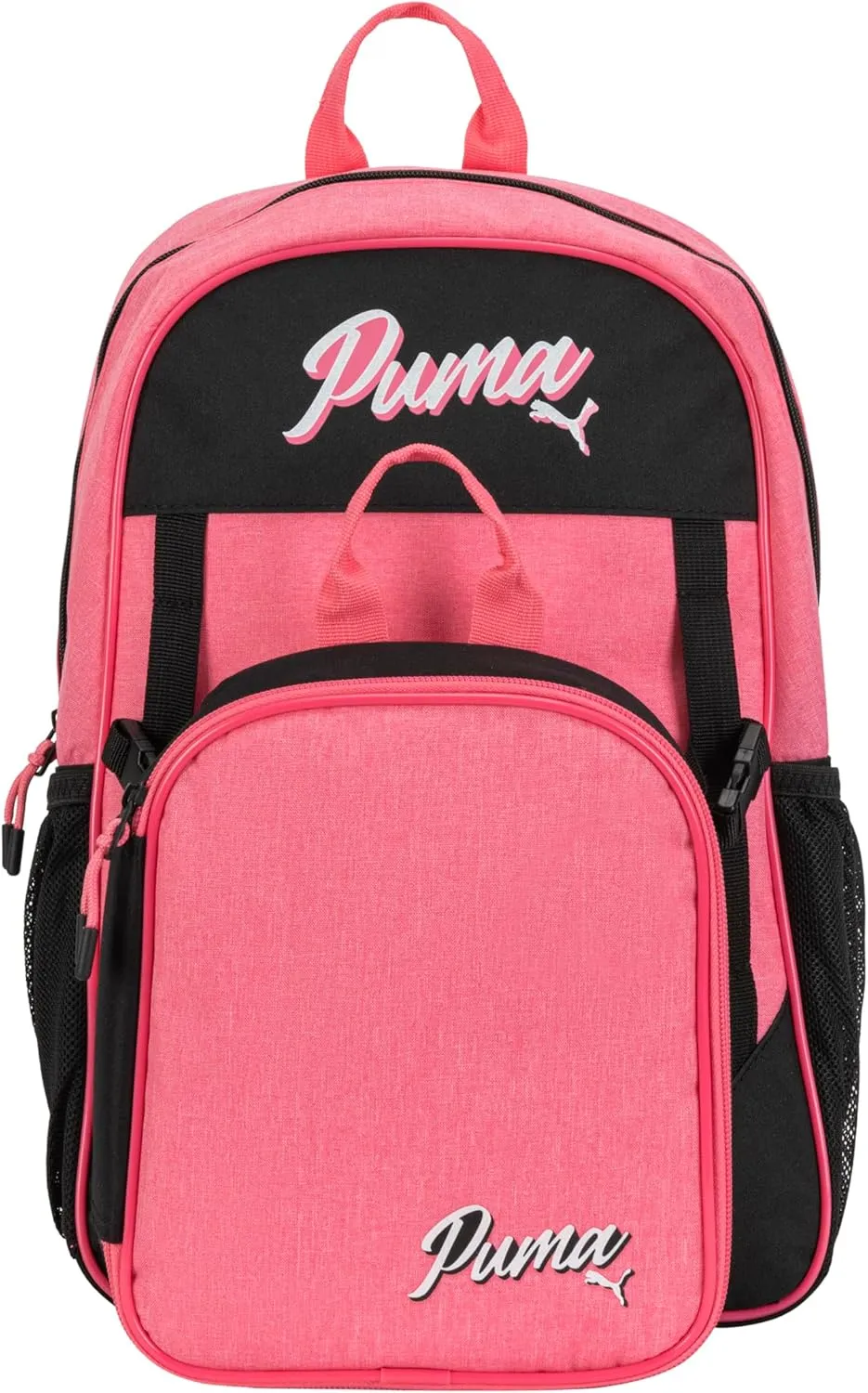 PUMA Unisex Kid's Colony Lunch Kit & Backpack Combo, Magic Rose Heather, Medium
