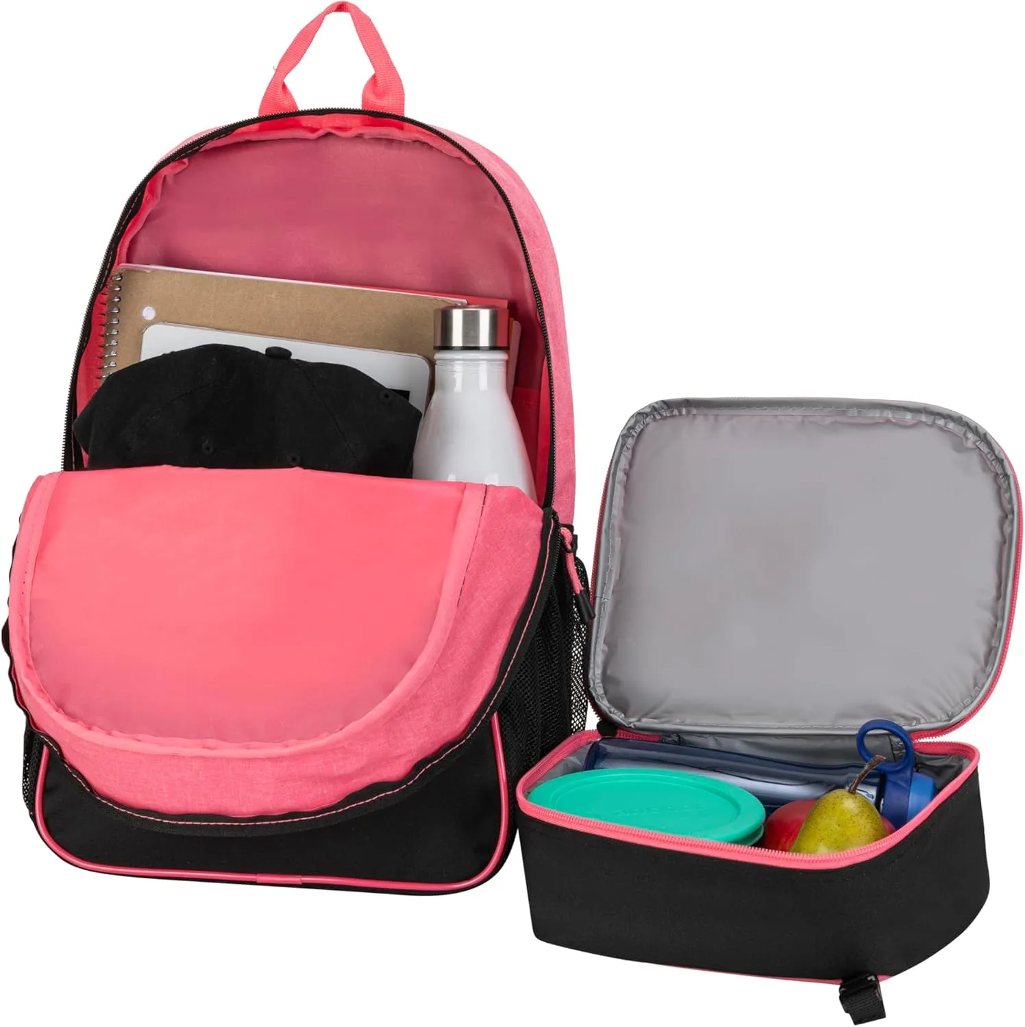 PUMA Unisex Kid's Colony Lunch Kit & Backpack Combo, Magic Rose Heather, Medium