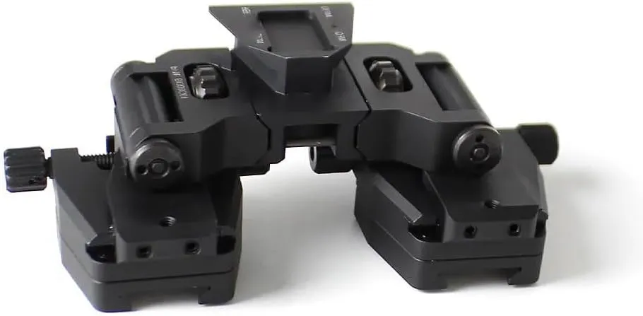 PVS-14 Binocular Bridge Helmet Mount Light Weight Dual Tube Mounting System IC AN/PVS-14LW，Night Vision Goggles Night Vision Adapter for PVS-14 Night Vision Binoculars Monocular Or Binocular