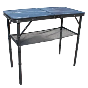 Quest Speedfit Cleeve Folding Camping Table - Onyx