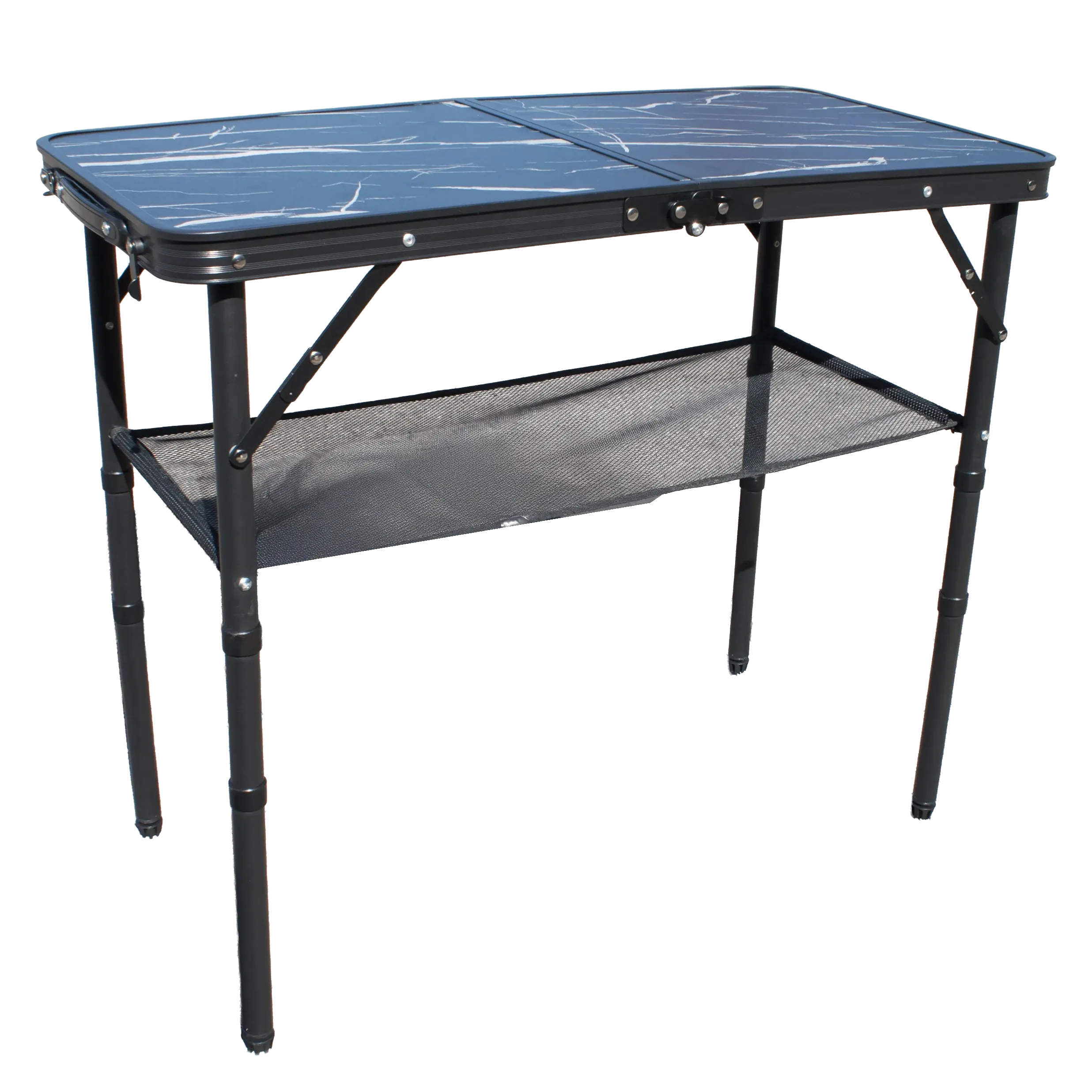 Quest Speedfit Cleeve Folding Camping Table - Onyx
