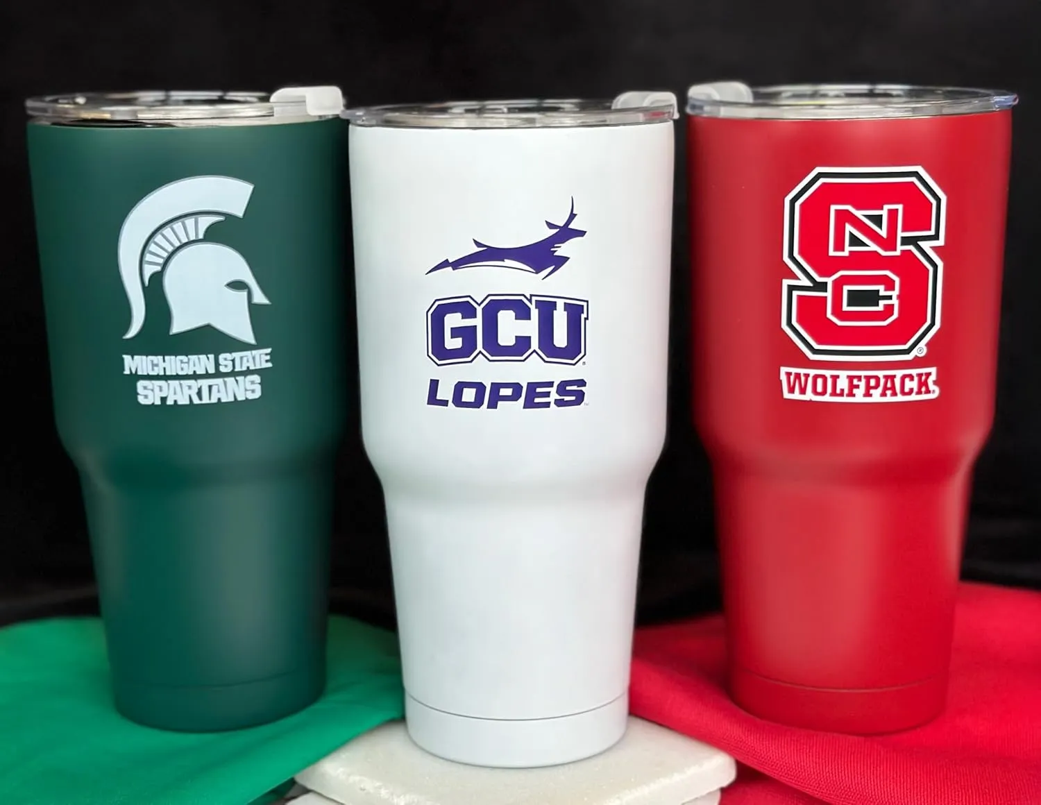 R and R Imports Ball State University 24 oz Insulated Stainless Steel Tumbler colorless Officially Licensed Collegiate Product