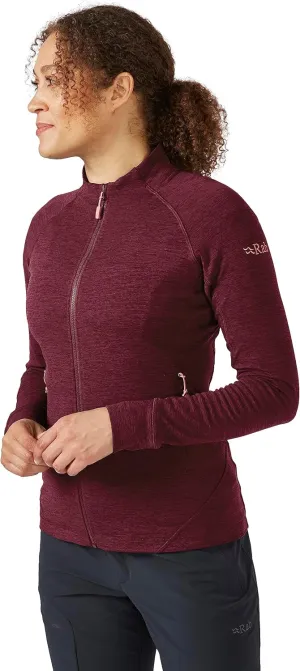 Rab Women's Nexus Stretch Fleece Jacket, Lightweight for Hiking, Climbing & Layering