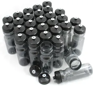 Rolling Sands BPA-Free 24 Ounce Water Bottles, Bulk 30 Pack, Made in USA