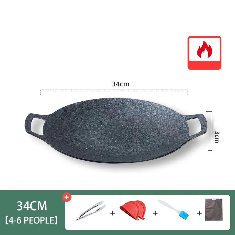 Round Non-Stick Grill Pan