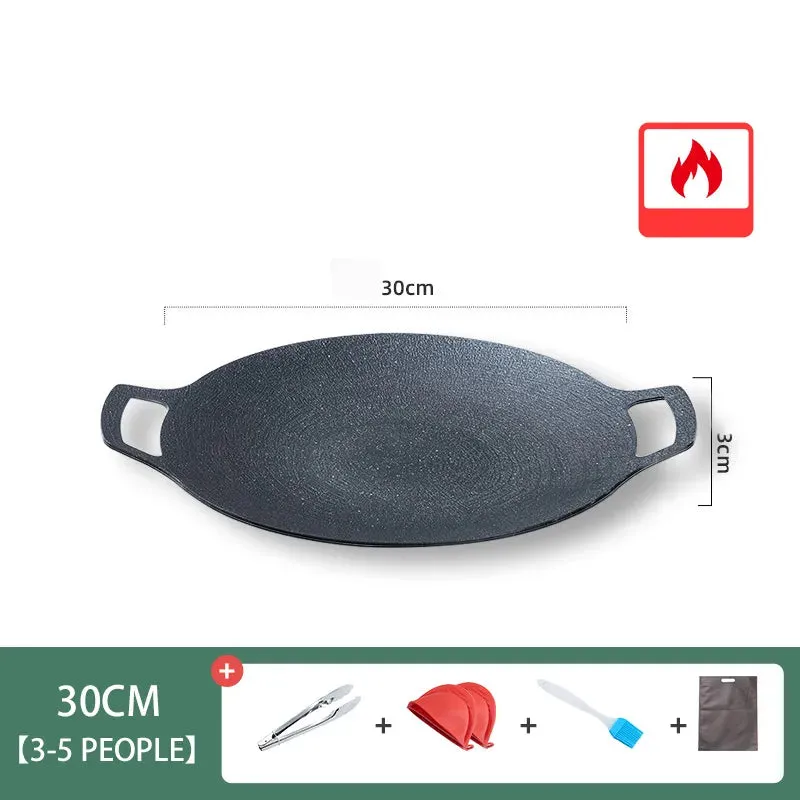 Round Non-Stick Grill Pan