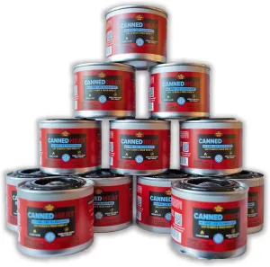 Royal Oak Canned Heat 12/2 Hour Fuel, Easy Open, Resealable, Non-Drip, for Food, Chafing Dishes, Buffet Burners, Parties, Weddings, BBQs, Small, RED