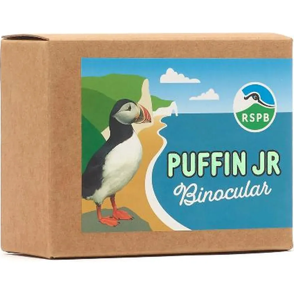 RSPB Puffin Junior Children's Binoculars - Light Green