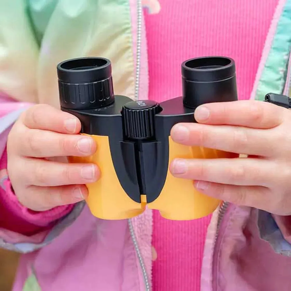 RSPB Puffin Junior Children's Binoculars - Yellow