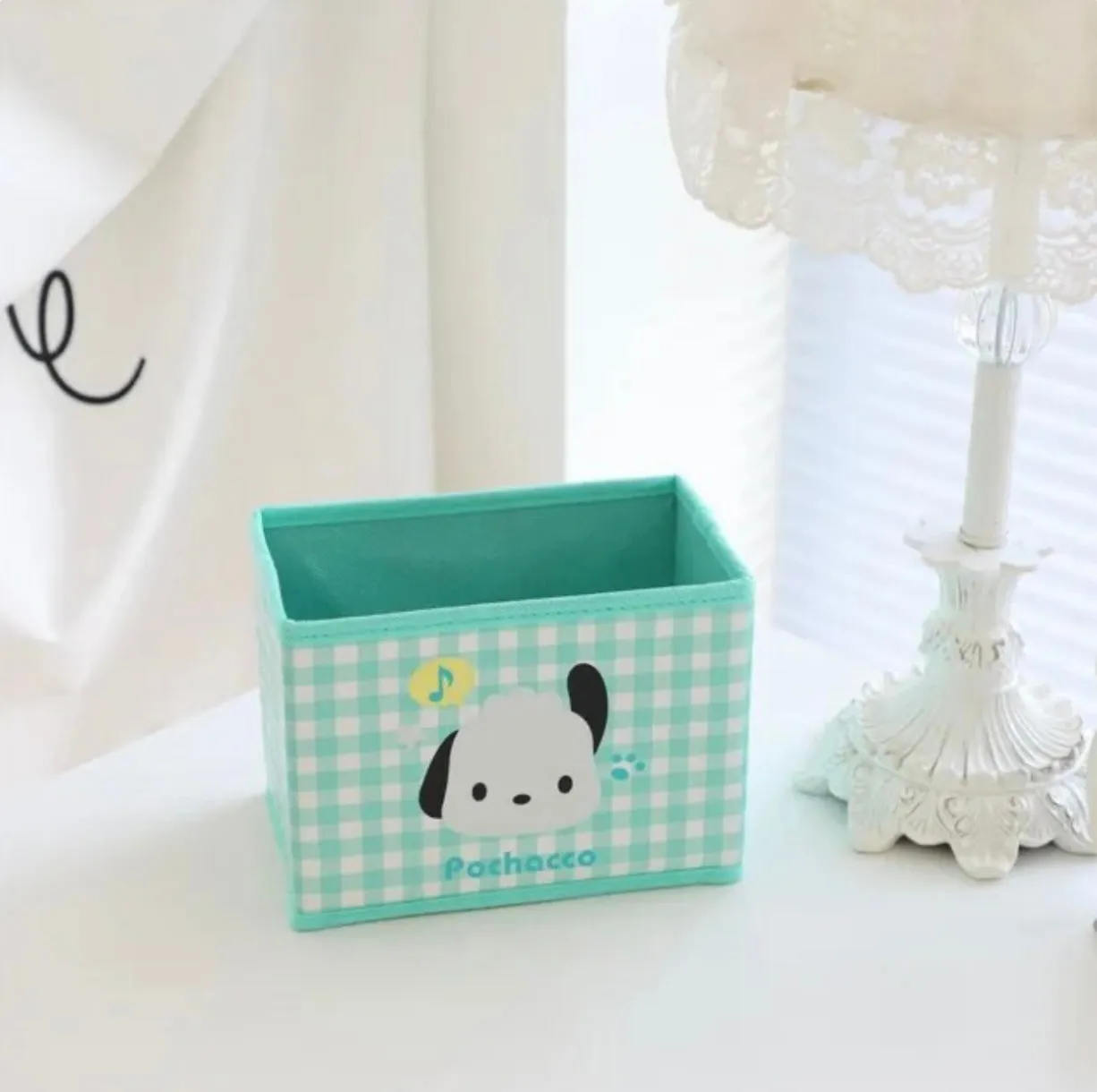 Sanrio foldable desktop storage box