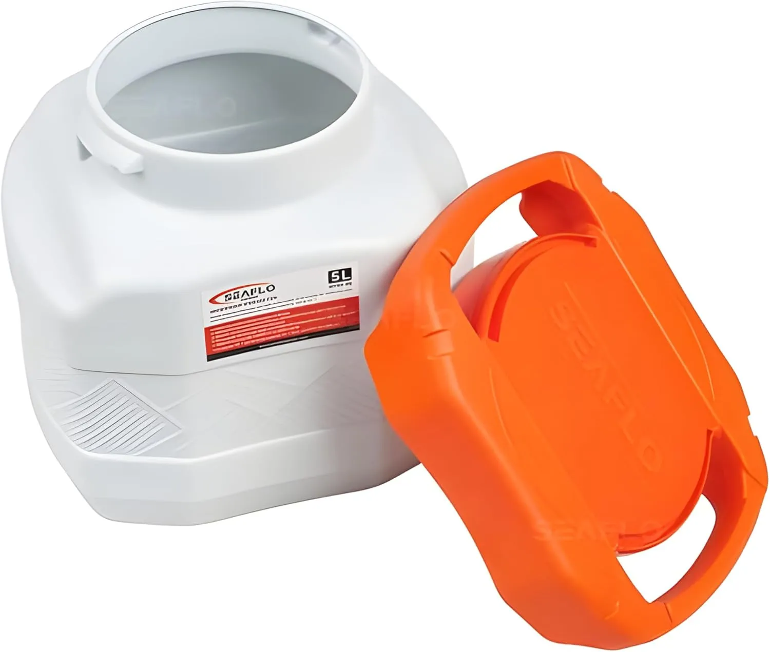 SEAFLO Waterproof Storage Bins with Lid for Marine, RV, Storage, Kayak, Camping 1.32 Gal / 5 L
