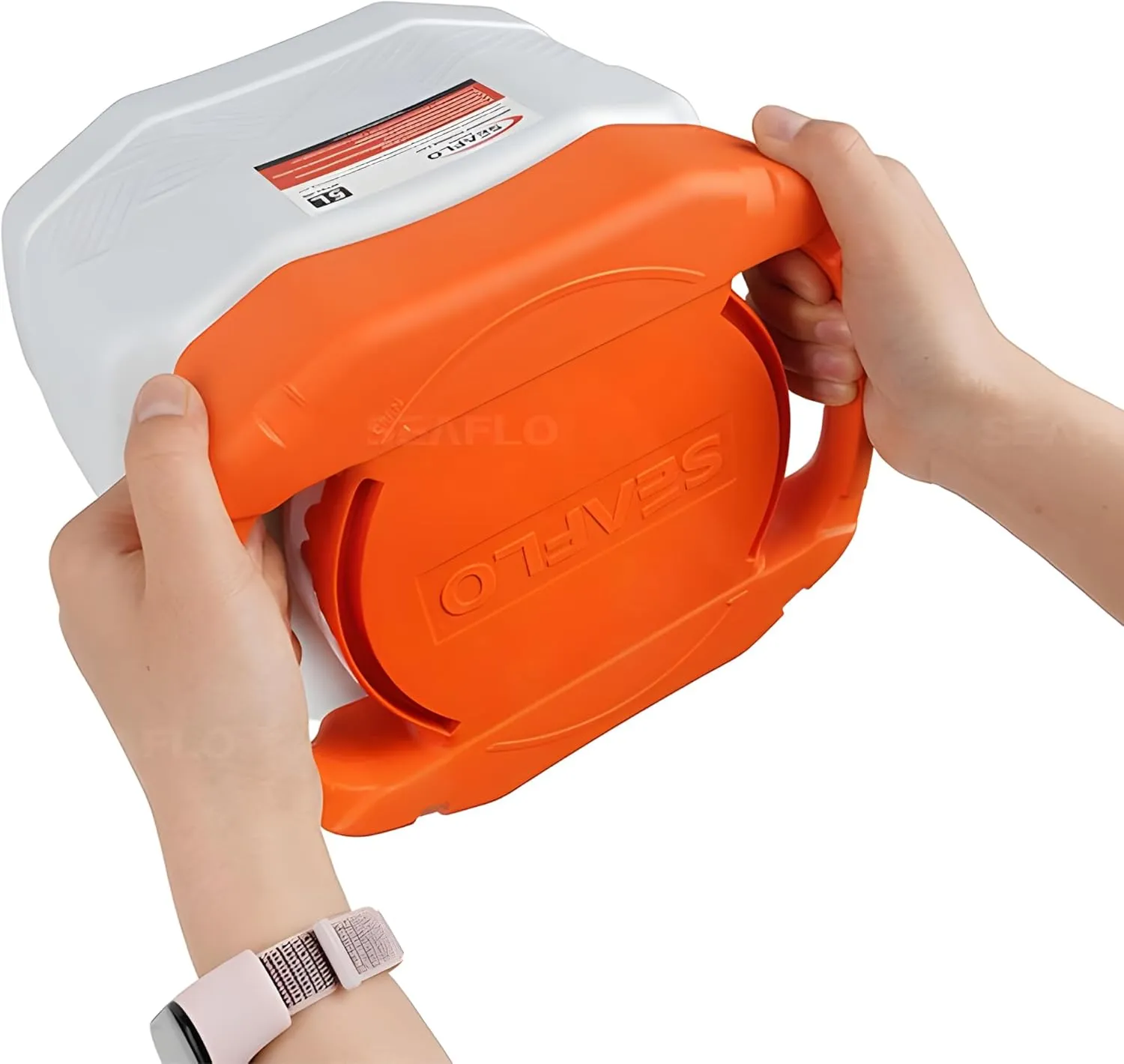 SEAFLO Waterproof Storage Bins with Lid for Marine, RV, Storage, Kayak, Camping 1.32 Gal / 5 L