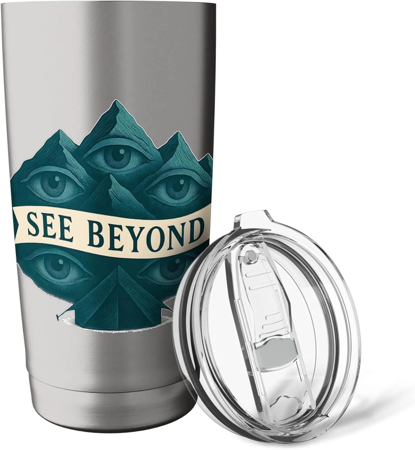 See Beyond Surreal Camp Stainless Steel Insulated Tumbler