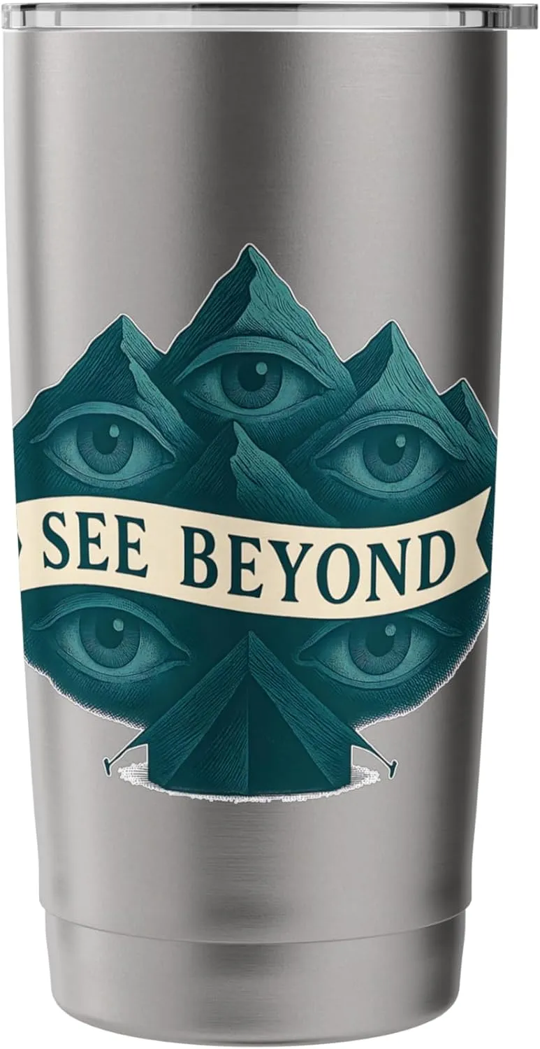 See Beyond Surreal Camp Stainless Steel Insulated Tumbler