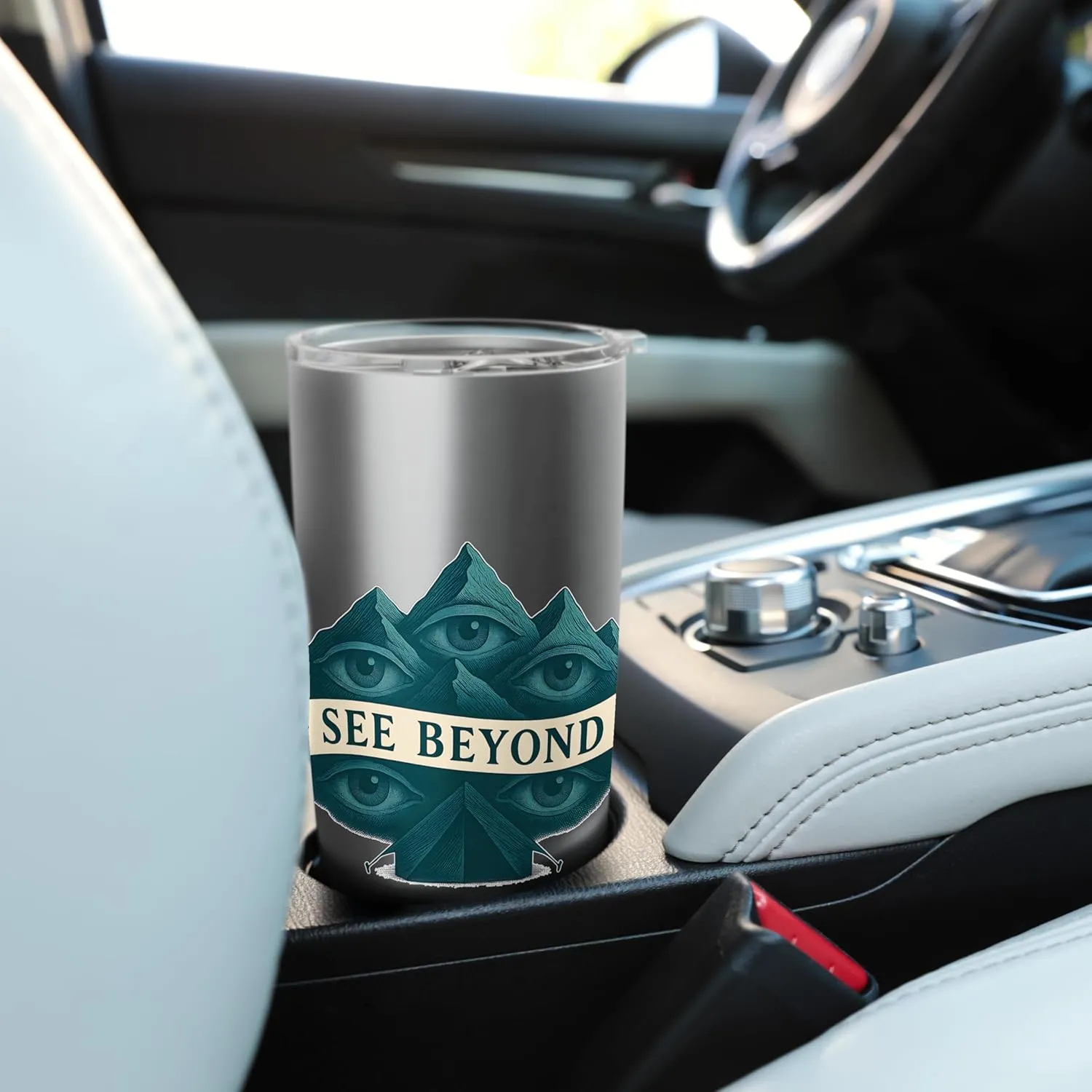 See Beyond Surreal Camp Stainless Steel Insulated Tumbler