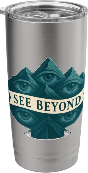 See Beyond Surreal Camp Stainless Steel Insulated Tumbler